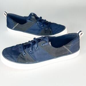 Sperry Crest Vibe Bionic Shoes Sneakers Shoes Navy Black Women 9.5